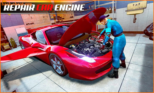 Flying Car Mechanic Drive Workshop Garage screenshot