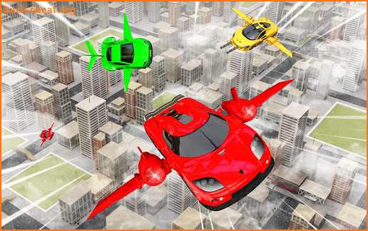 Flying Car Police Robot Transforming War screenshot