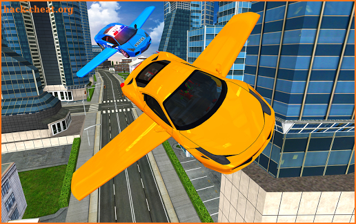 Flying Car Real Driving Simulator 3D screenshot