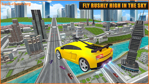 Flying car- Robot Transformation Car Driving screenshot