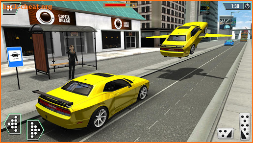 Flying Car Taxi Simulator screenshot