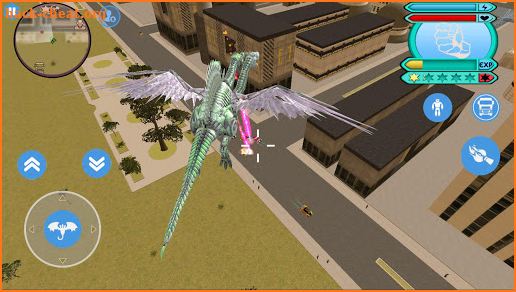 Flying Dragon Robot Transform Vice Town screenshot