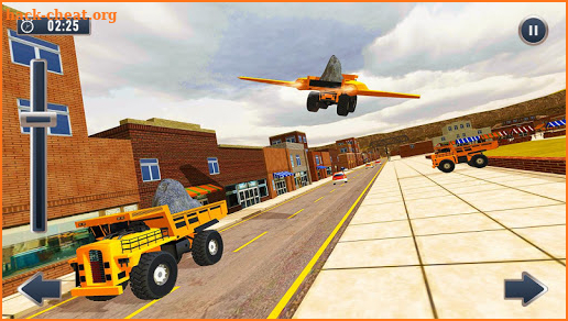 Flying Dump Construction Truck Driving screenshot