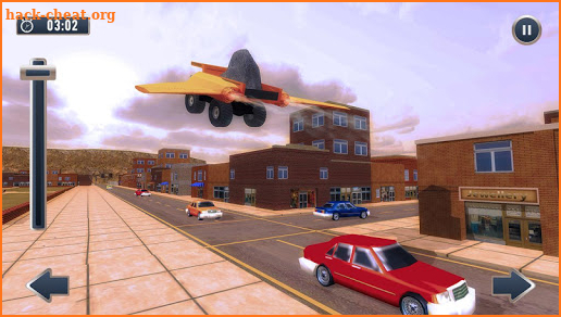 Flying Dump Construction Truck Driving screenshot