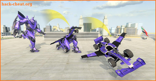 Flying Formula Car Robot Transforming: Robot Wars screenshot