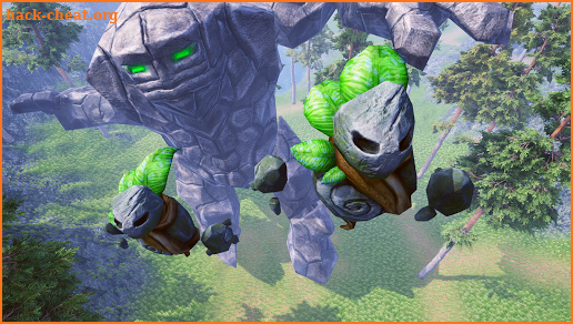 Flying Golem Simulator screenshot