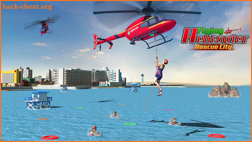 Flying Helicopter Rescue City screenshot