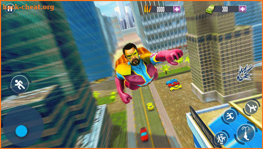 Flying Hero Crime City Theft screenshot