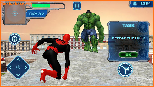 Flying Iron Spider - Rope Superhero screenshot