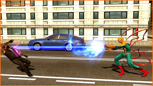 Flying Iron Superhero Spider Mission screenshot