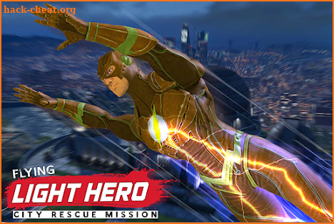 Flying Light Hero City Rescue Missions screenshot