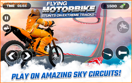 Flying Motorbike Stunts screenshot