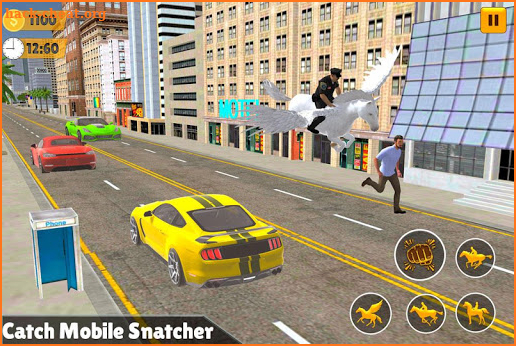 Flying Mounted Police Horse Crime Chase screenshot