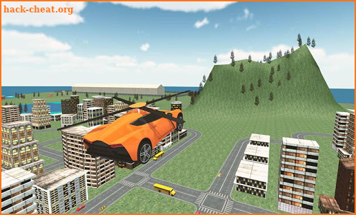 Flying Rescue Helicopter Car screenshot