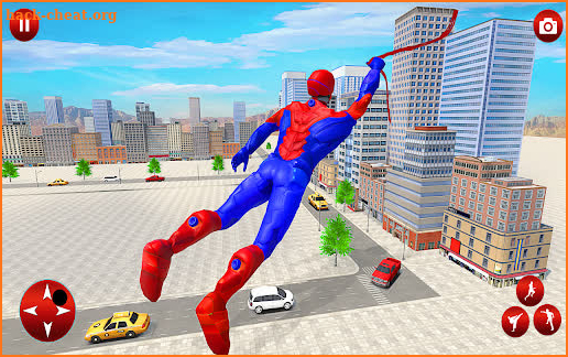 Flying Robot Superhero Game screenshot