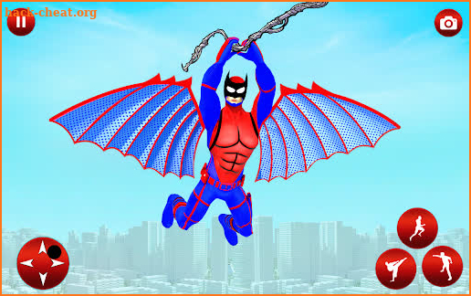 Flying Robot Superhero Game screenshot