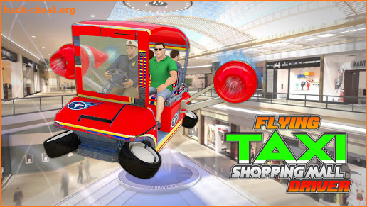 Flying Shopping Mall Taxi Driver screenshot