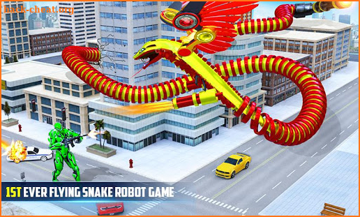 Flying Snake Transform Robot War: Robot Games screenshot