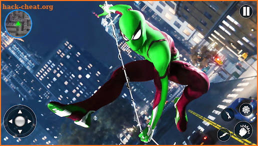 Flying Spider Super Hero Games screenshot