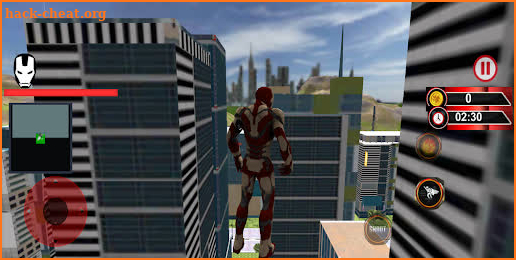 flying Super Iron Hero : Warrior of Crime City screenshot