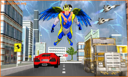 Flying Superhero War: Superhero Games 2020 screenshot