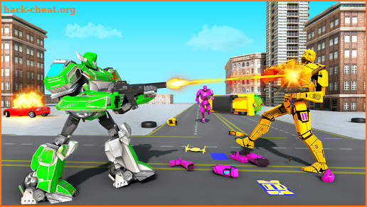 Flying Train Robot Transforming: Robot Games screenshot