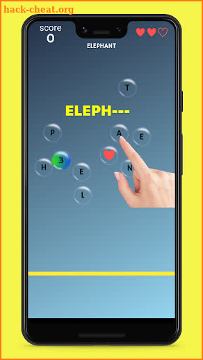 Flying Words Vocabulary Pro screenshot