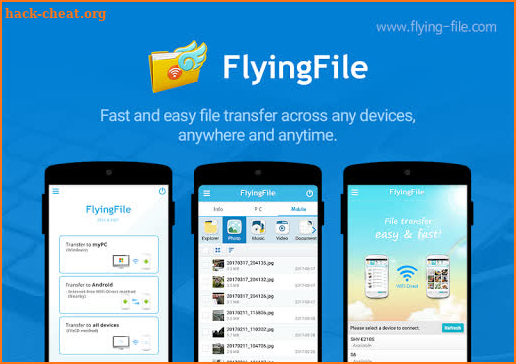 FlyingFile screenshot