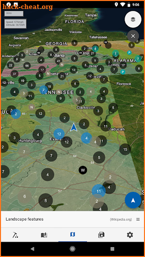 Flyover Country - offline flight tracking screenshot