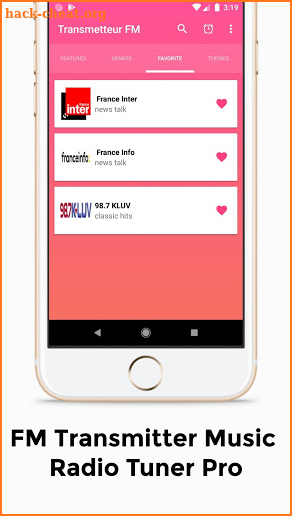 FM Transmitter Music Radio Tuner Pro screenshot