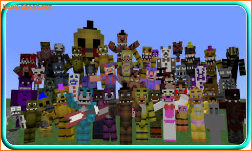 FNAF 2 Mounts Craft Mod for Minecraft PE screenshot