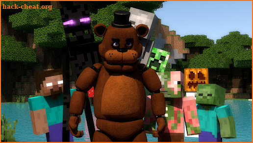 FNaF Animatronic for Minecraft screenshot