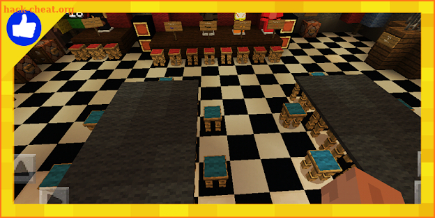 FNAF Horror Pizzeria Simulator. Map for MCPE screenshot