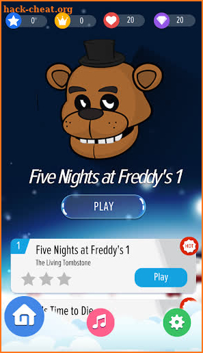 FNAF Piano Magic Tiles screenshot