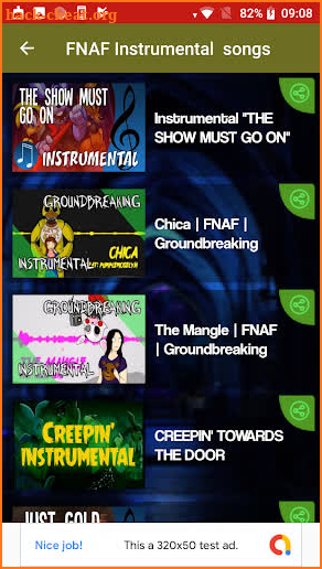 🔥 FNAF SONGS 🎵 Music Video App for Fans screenshot