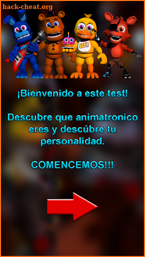 FNAF Test - Que Personaje Eres screenshot