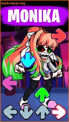 FNF Lord Sonik.EXE vs Monika screenshot