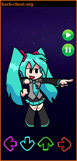 FNF Miku Hatsune Mod Test screenshot