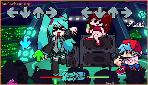 fnf mod de hatsune miku screenshot