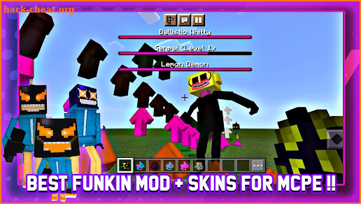 FNF Mod of Friday Night Funkin in MCPE screenshot