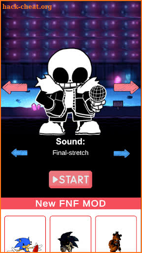 FNF SANS Mod Test screenshot