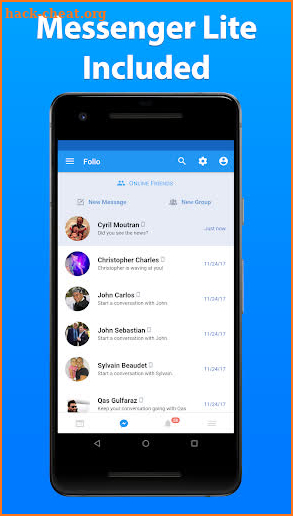 Folio for Facebook & Messenger screenshot