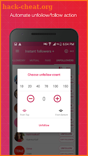 Followers Assistant Plus for Instagram screenshot