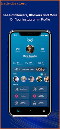 Followers+ Reports for Insta screenshot