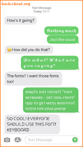 Font Keyboard - Get Cool Fonts screenshot