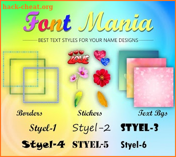 Font Mania screenshot