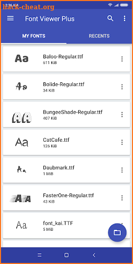 Font Viewer Plus screenshot