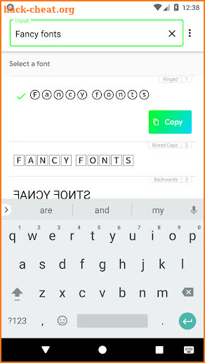 Fontify - Fonts for Instagram screenshot