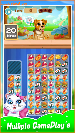 Food Craze Match 3 Game- New Puzzle Matching Game screenshot