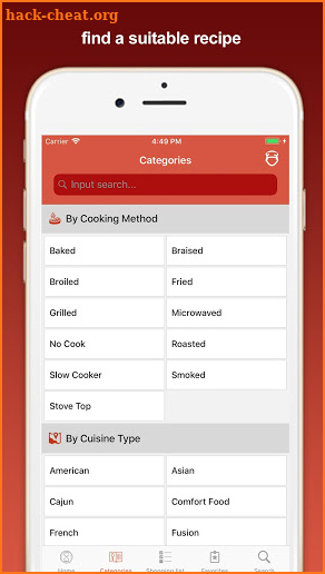 Food Cuisine & Cooking Recipe screenshot